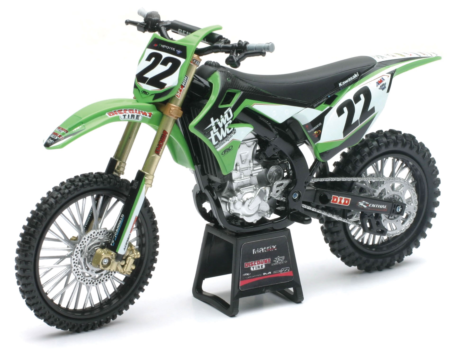 Kawasaki KX450F TwoTwo 2015 N0.22 Chad Reed